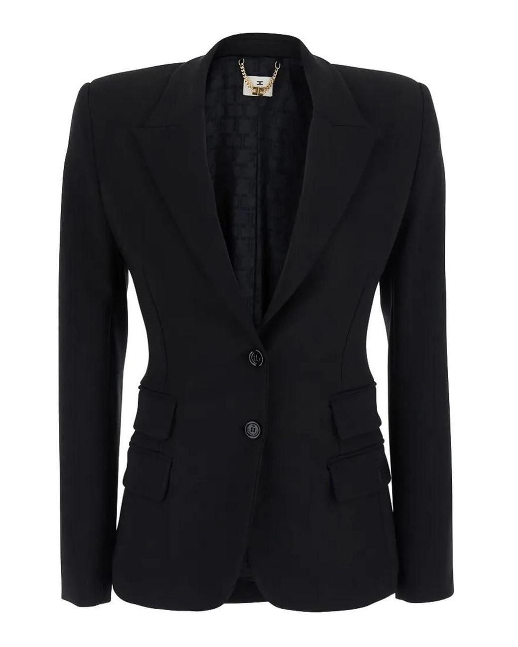 Elisabetta Franchi Black Jacket