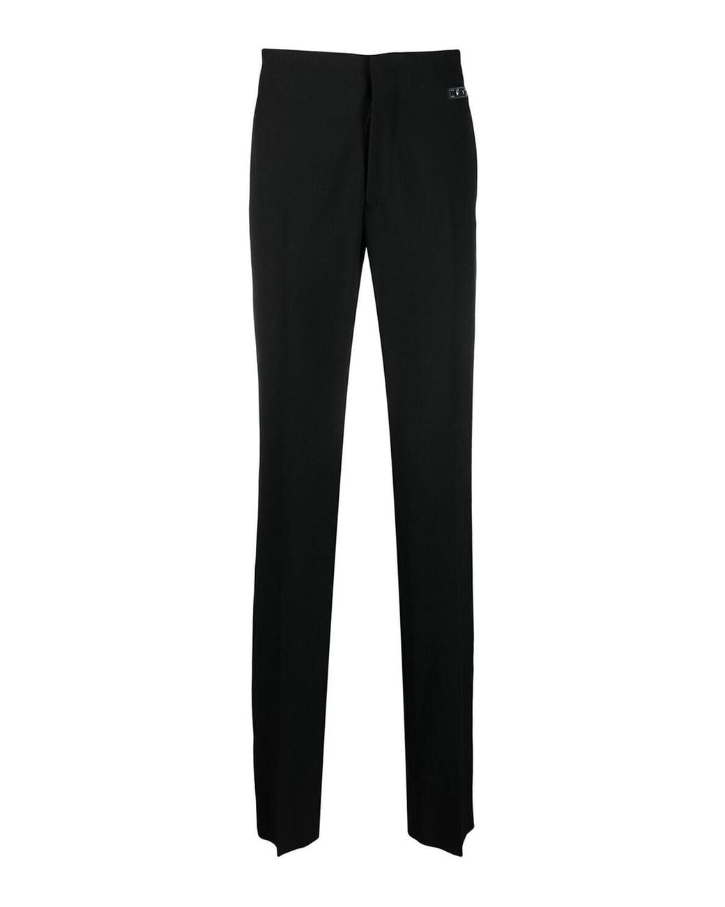 Off-White c/o Virgil Abloh Black Straight Leg Trousers for men