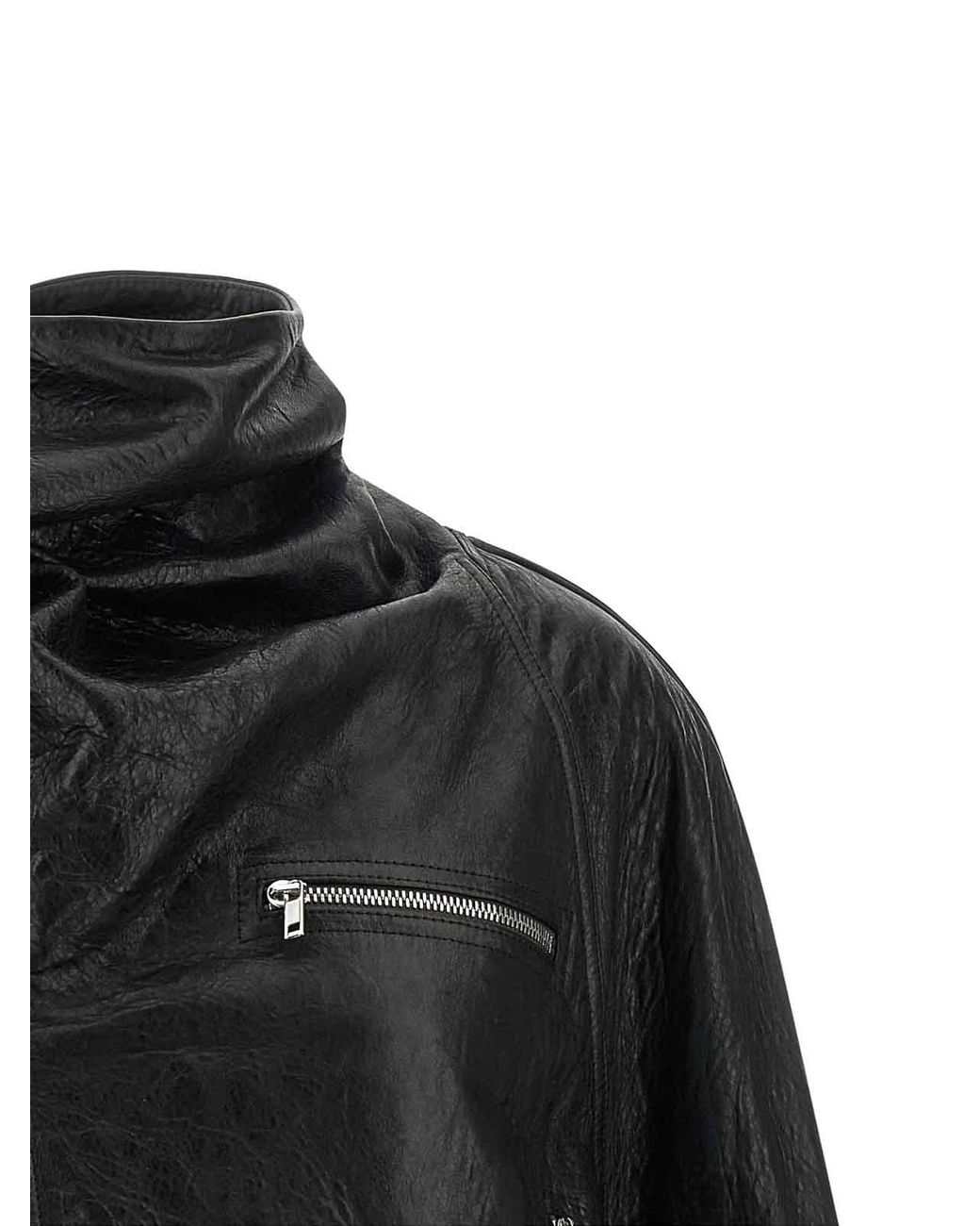 Bufanda Rick Owens de color Black