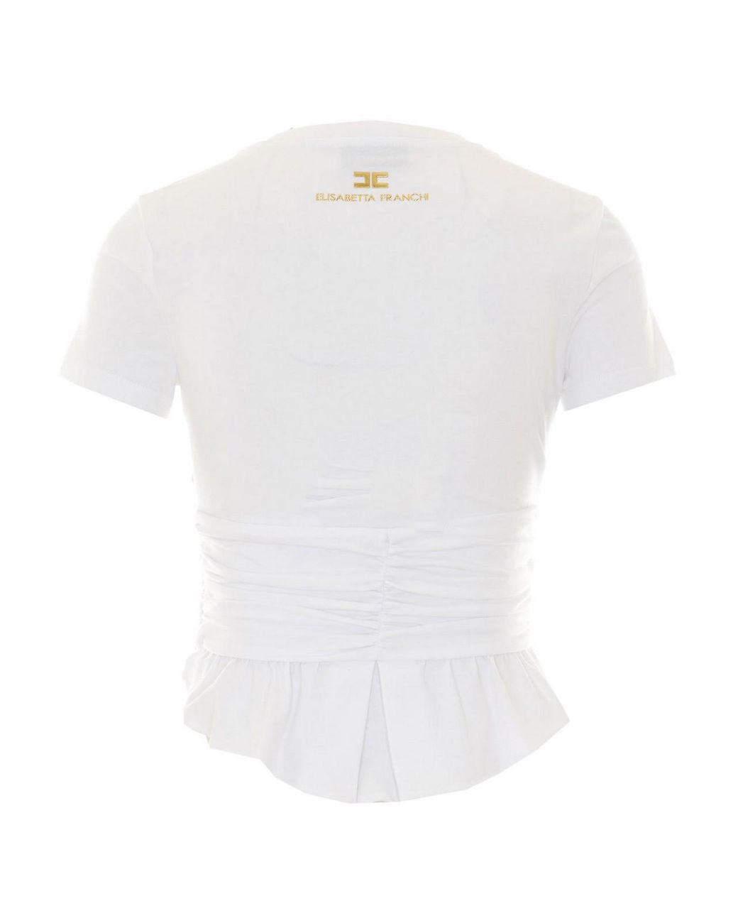 Elisabetta Franchi White T-Shirt