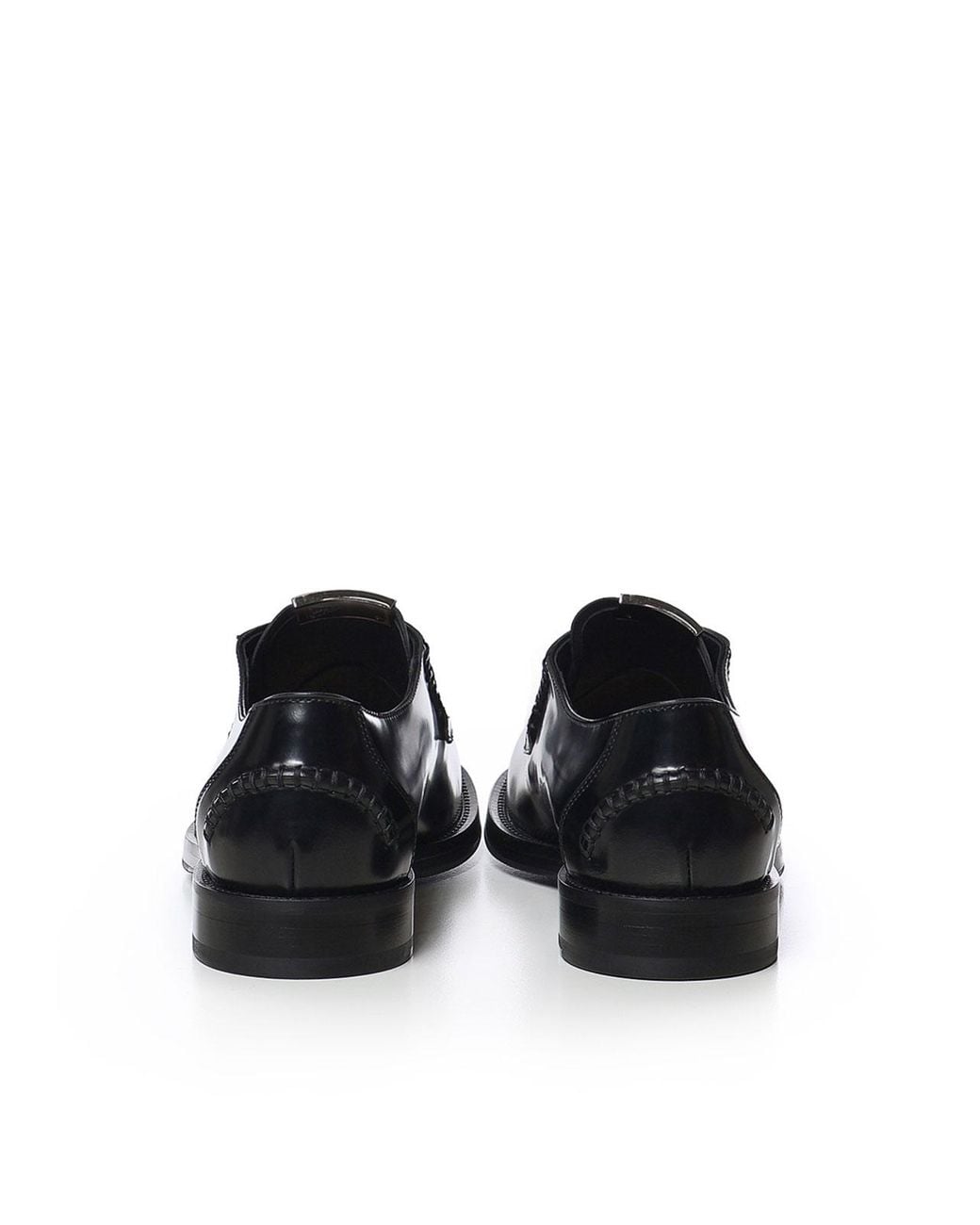 Dolce & Gabbana Black Leather Derby for men