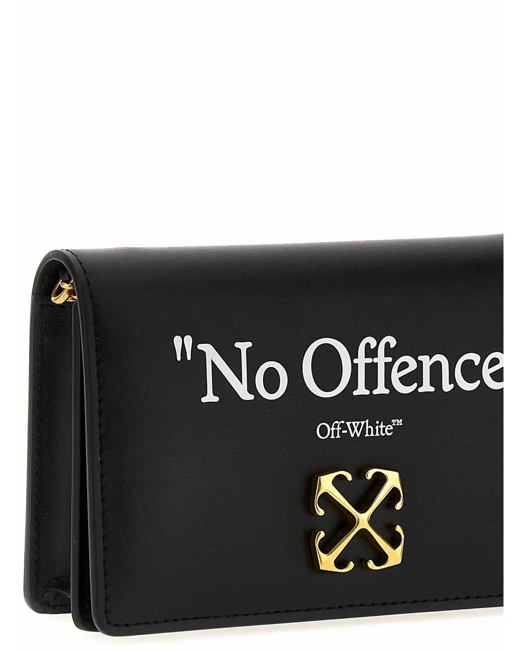 Off-White c/o Virgil Abloh Black Jitney 05 Shoulder Bag