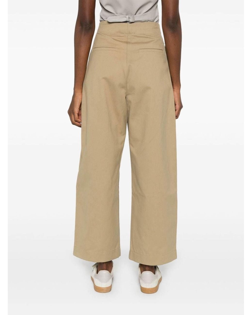 Studio Nicholson Natural Cotton Pants