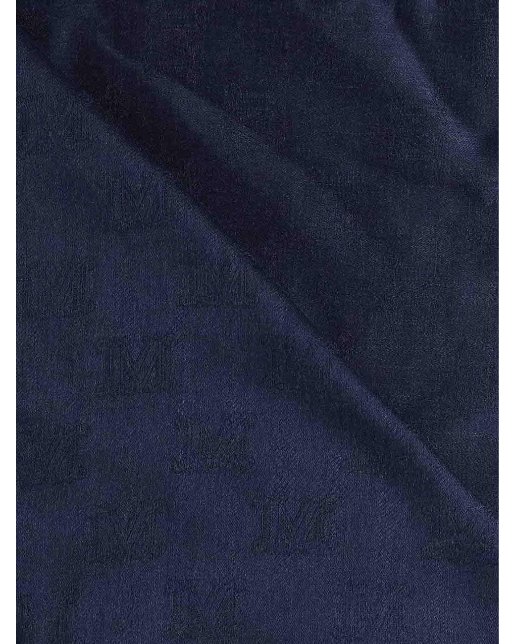 Max Mara Blue Schal