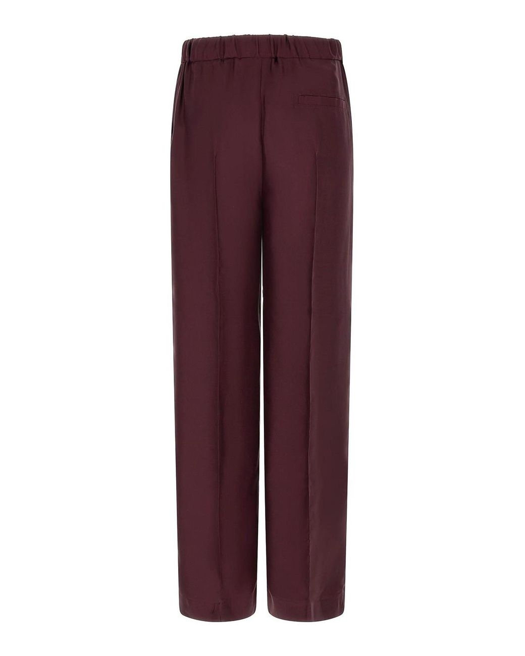 F.R.S For Restless Sleepers Purple Silk Trousers