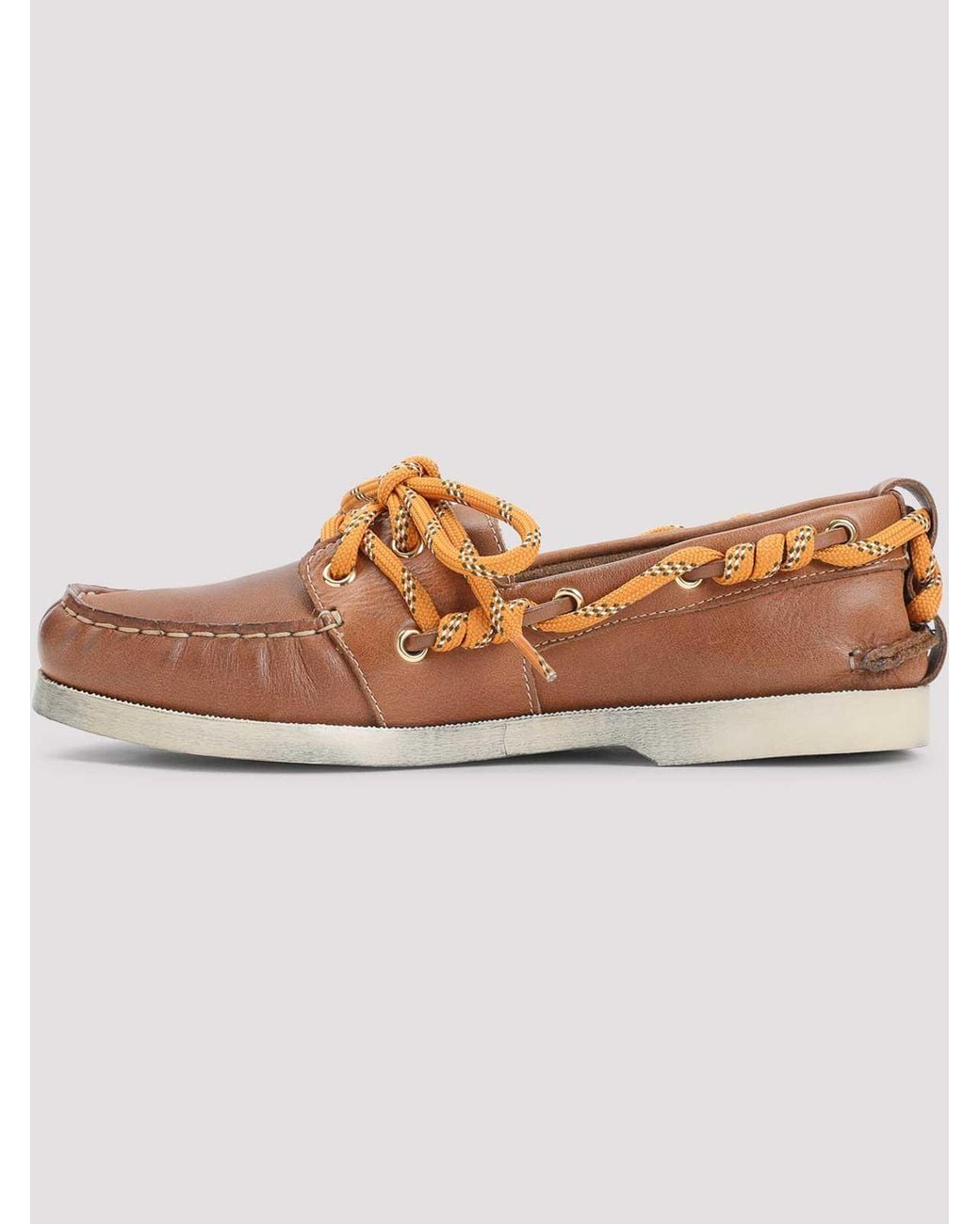 Golden Goose Deluxe Brand Brown Boat Loafers