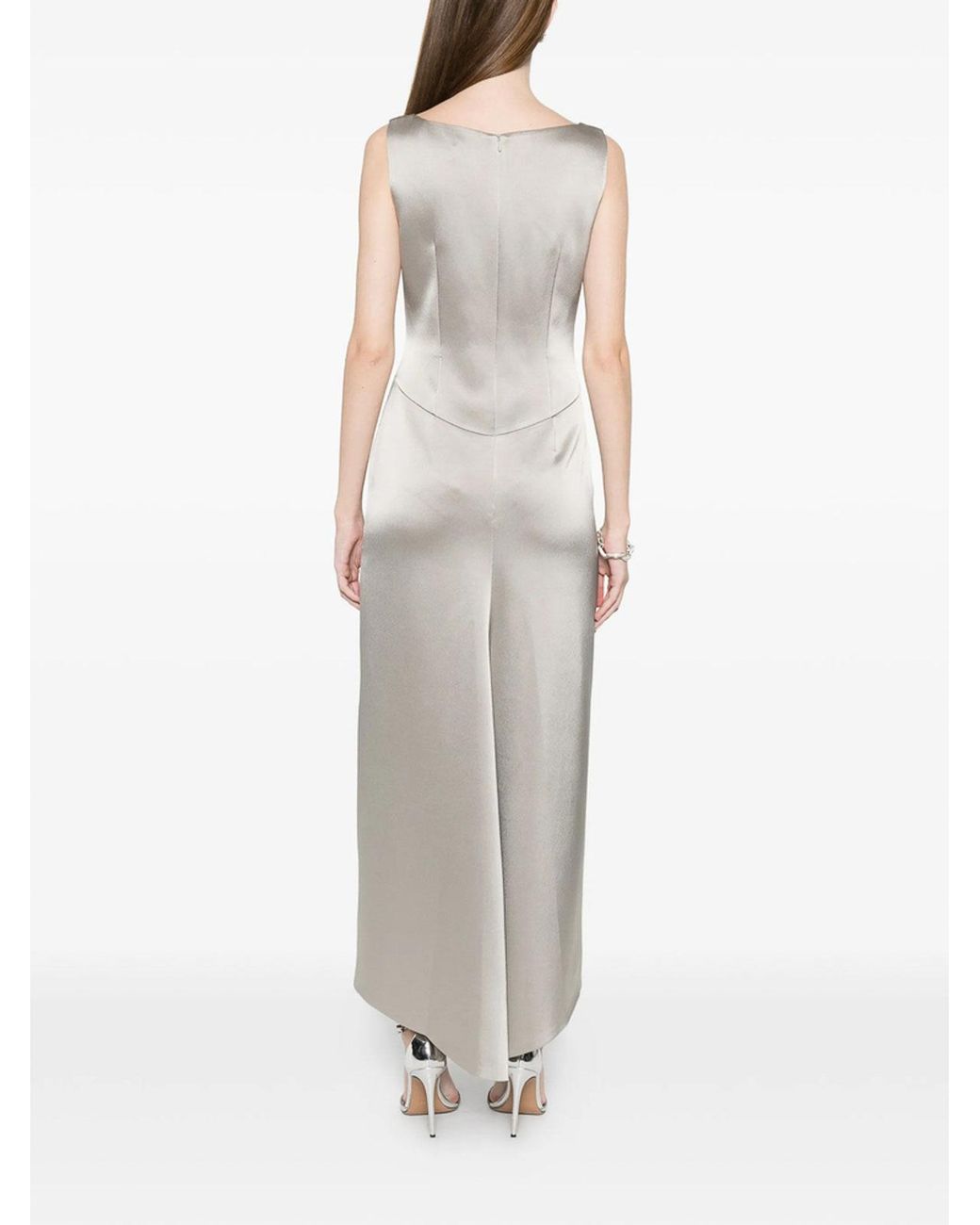 Fely Campo White Dress