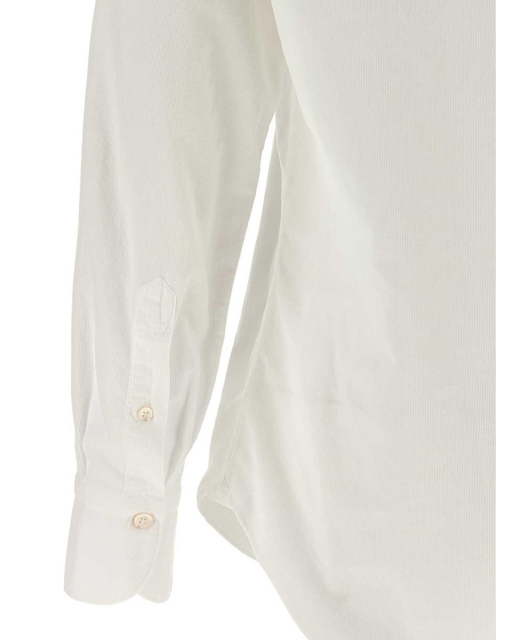 Finamore 1925 White Gaeta' Shirt for men