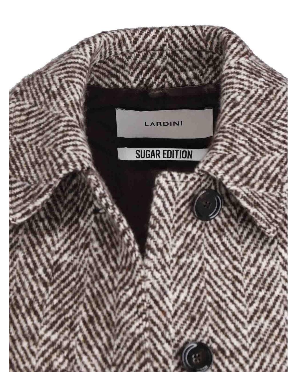 Abrigo Midi Lardini de color Gray