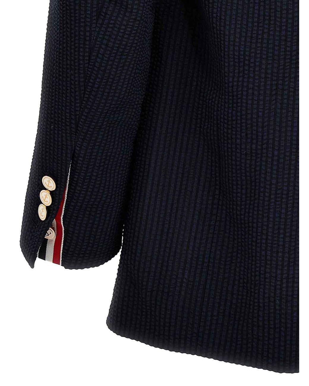 Blazer Thom Browne pour homme en coloris Blue