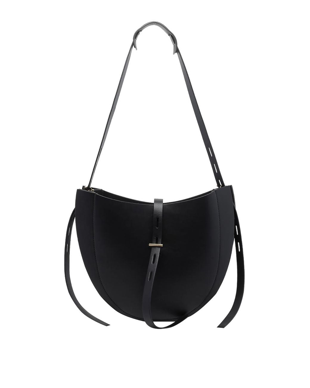 MINOBOSSI Black Lizzie Crossbody Bag