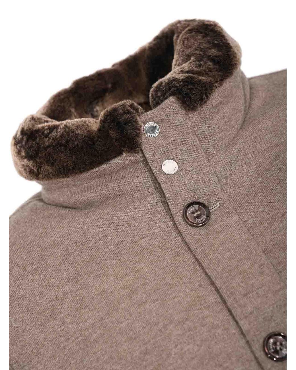 Moorer Gray Bomber Cleros-Mrw for men
