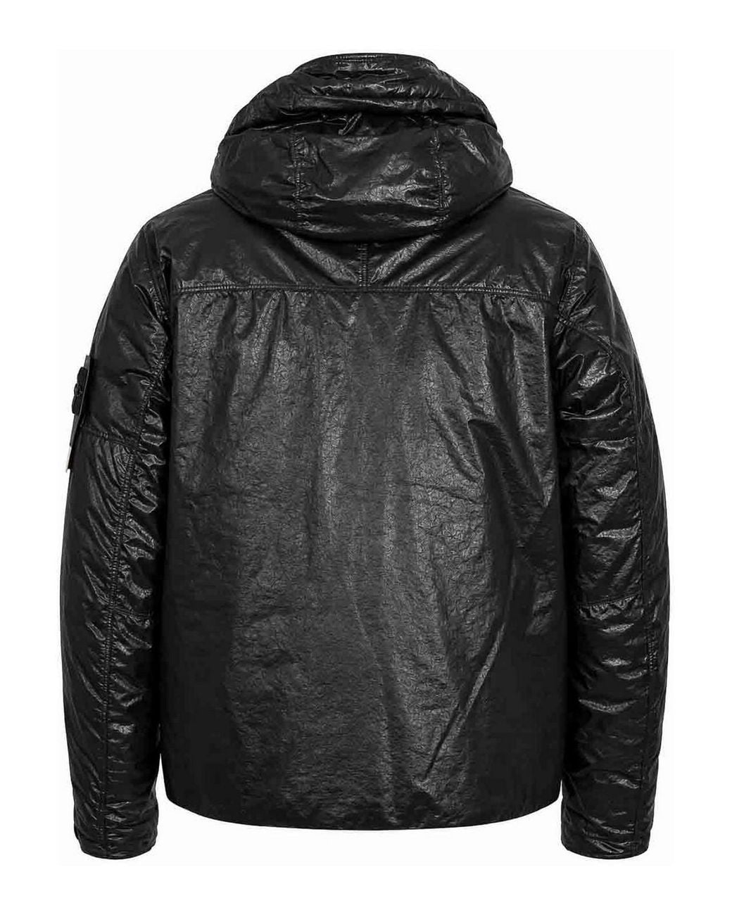 Stone Island Black Down Filled Comforter for men