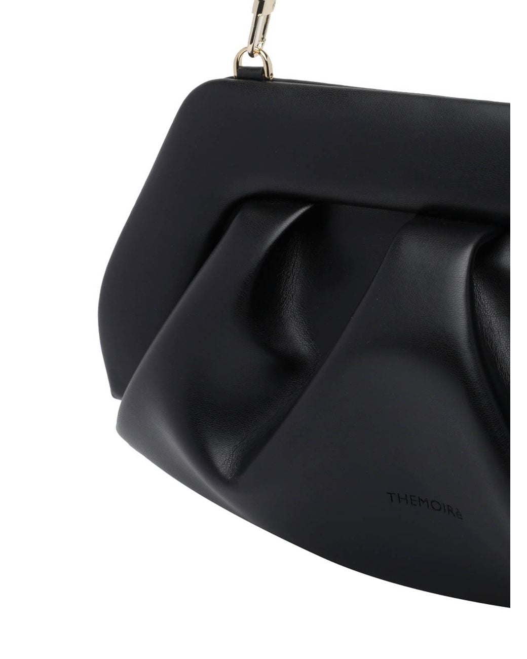 THEMOIRÈ Black Jet Bios Baguette Clutch