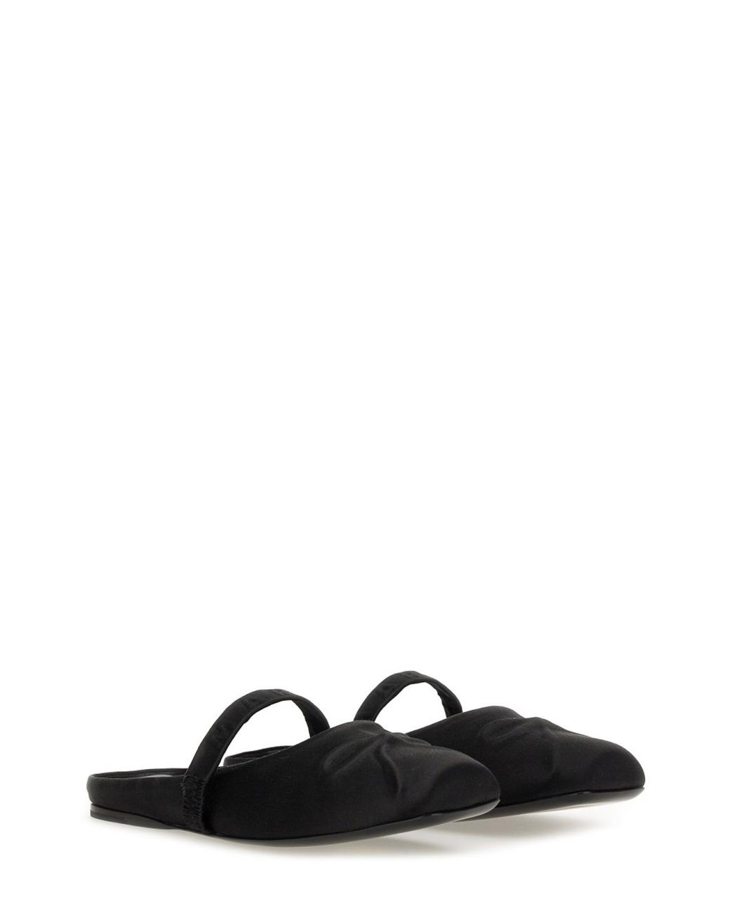 Marni Black Ballerina Sabot Little Bow