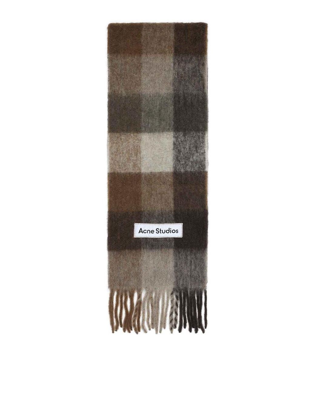 Acne Brown Alpaca Scarf