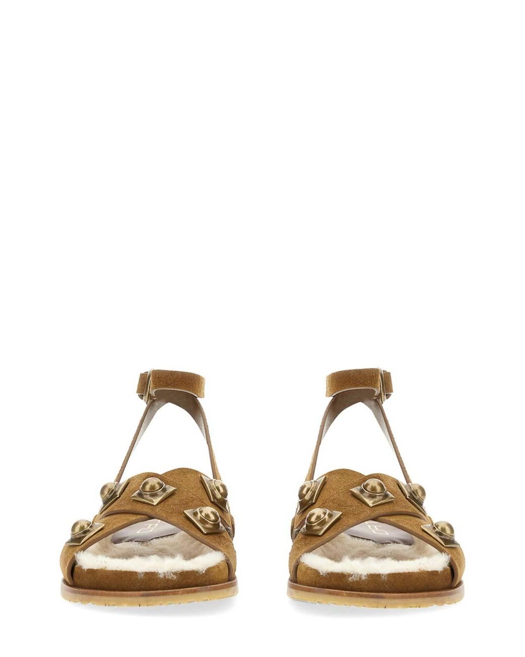 Etro Natural Crown Me Sandals