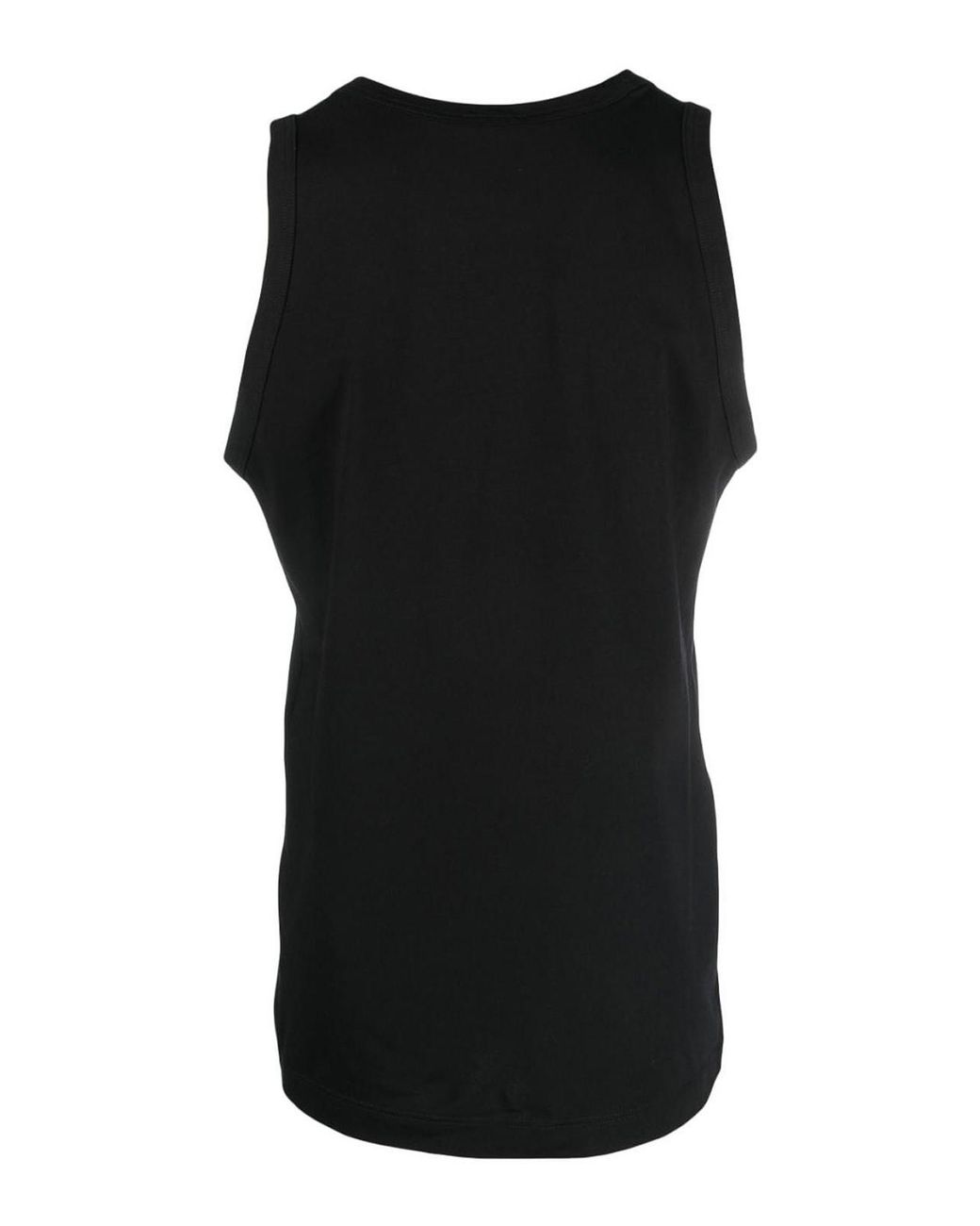 Dolce & Gabbana Black Stretch-Cotton Tank Top for men
