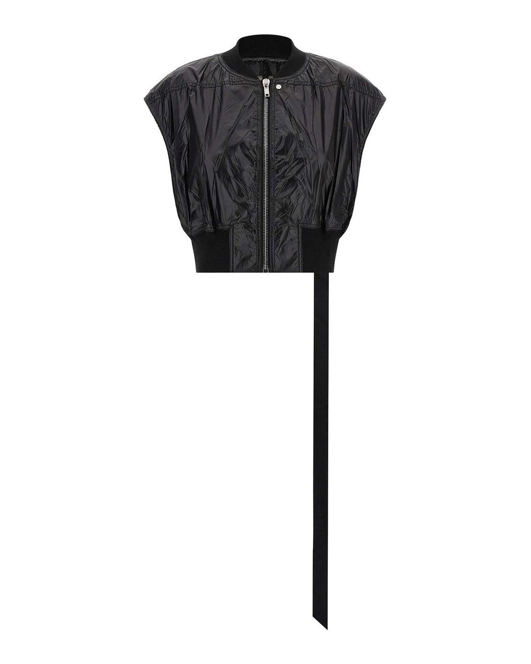 Rick Owens Black Tatlin Bomber Vest