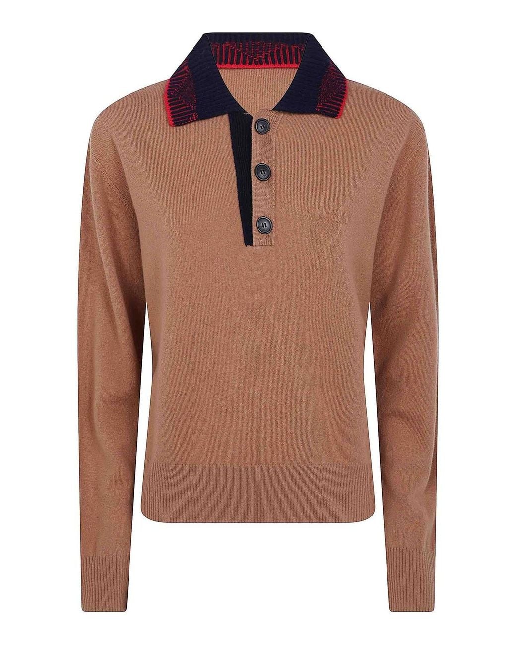 N°21 Brown Polo Shirt