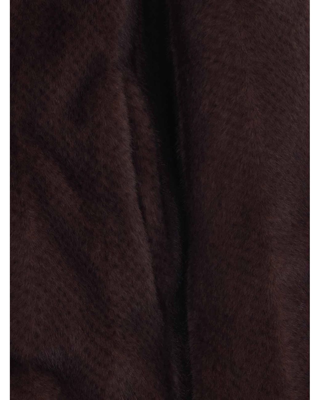 S.w.o.r.d 6.6.44 Brown Faux Fur Jacket