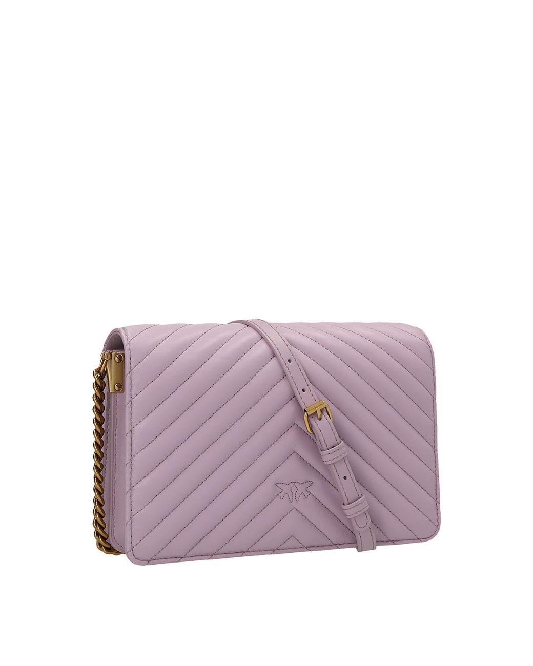 Pinko Purple Love Click Classic Bag