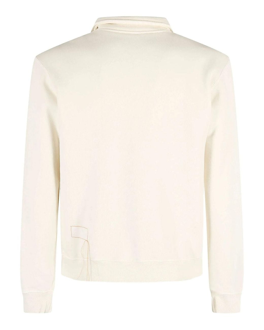 Fortela Natural Woven Zip Up Sweatshirt for men