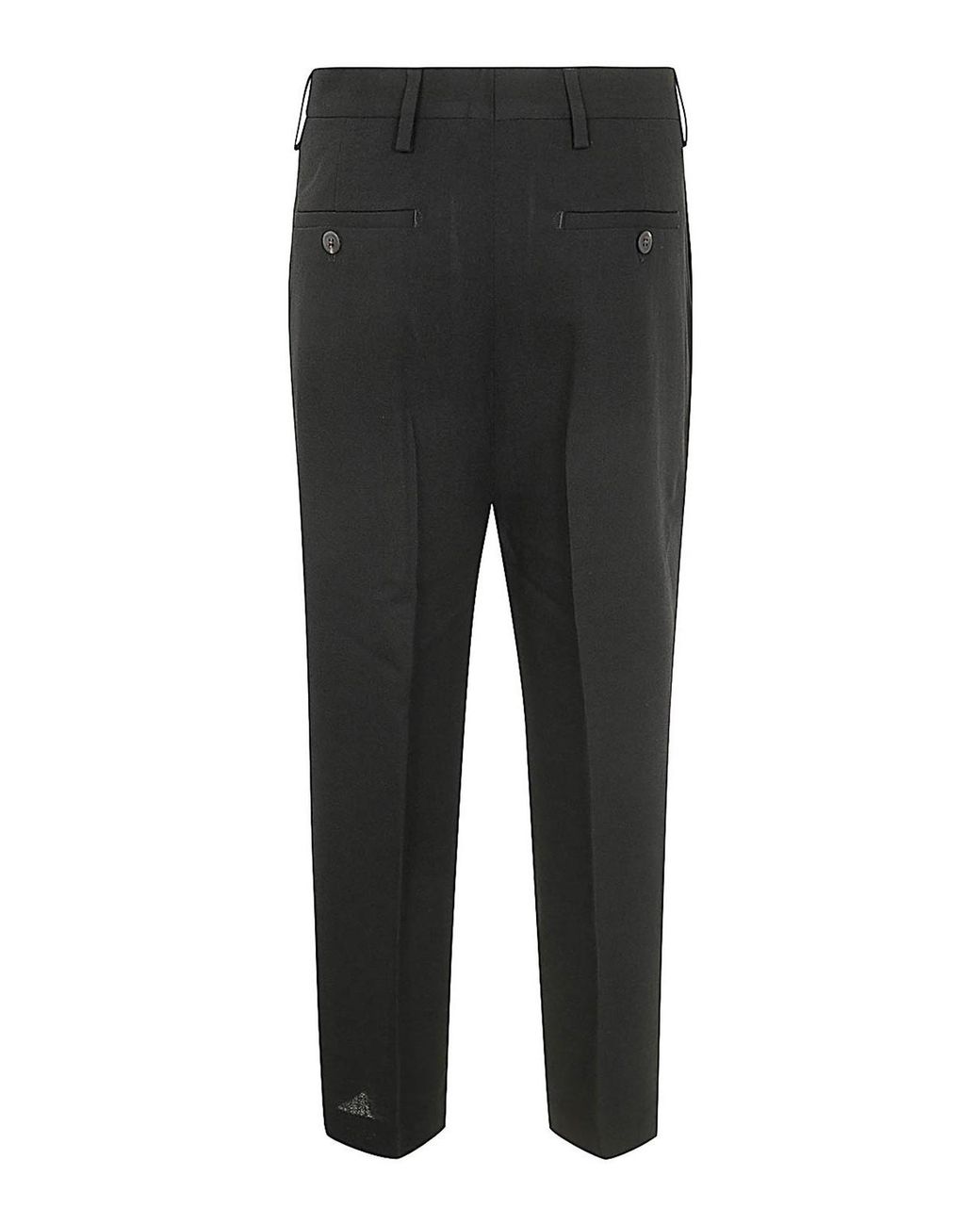 Rick Owens Black Astaires Cropped Pants