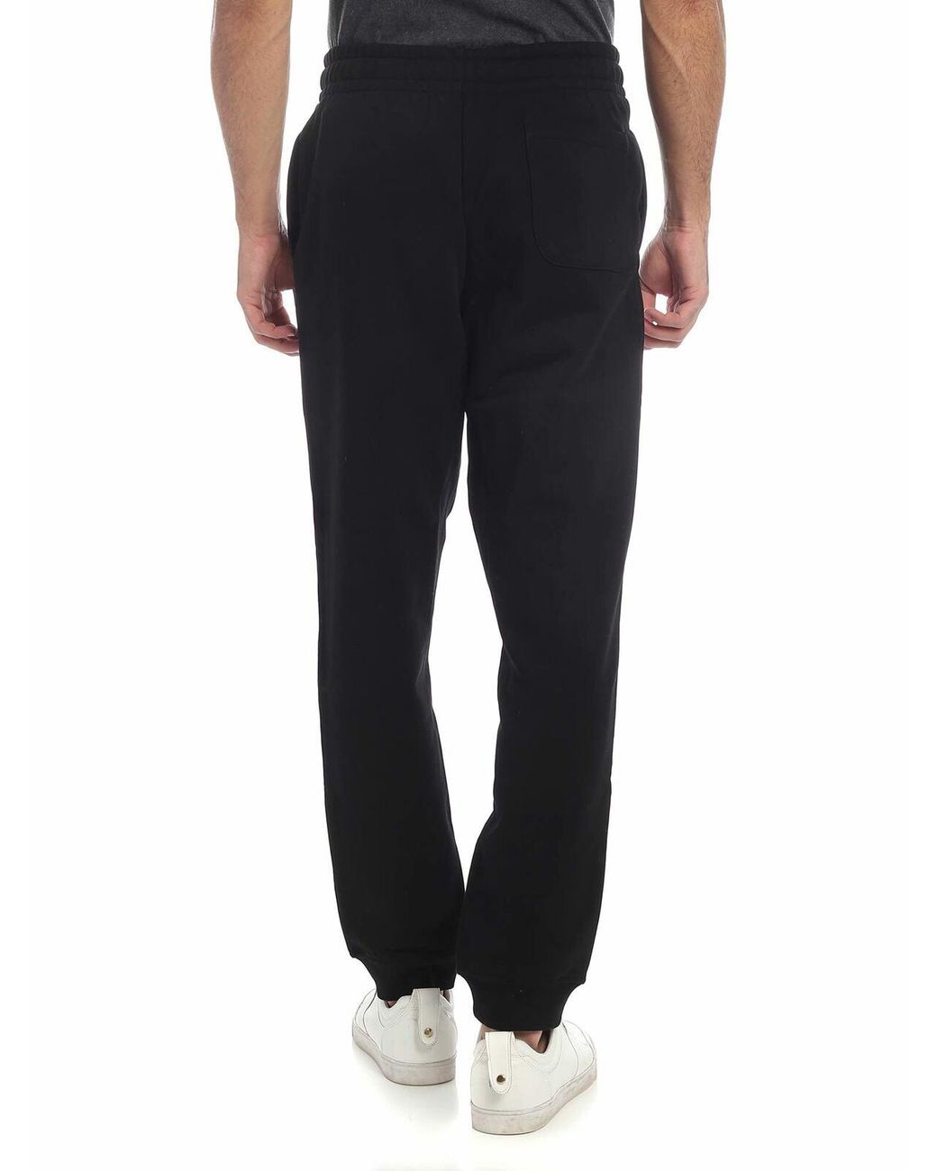 Moschino Black Pants Mmxix for men