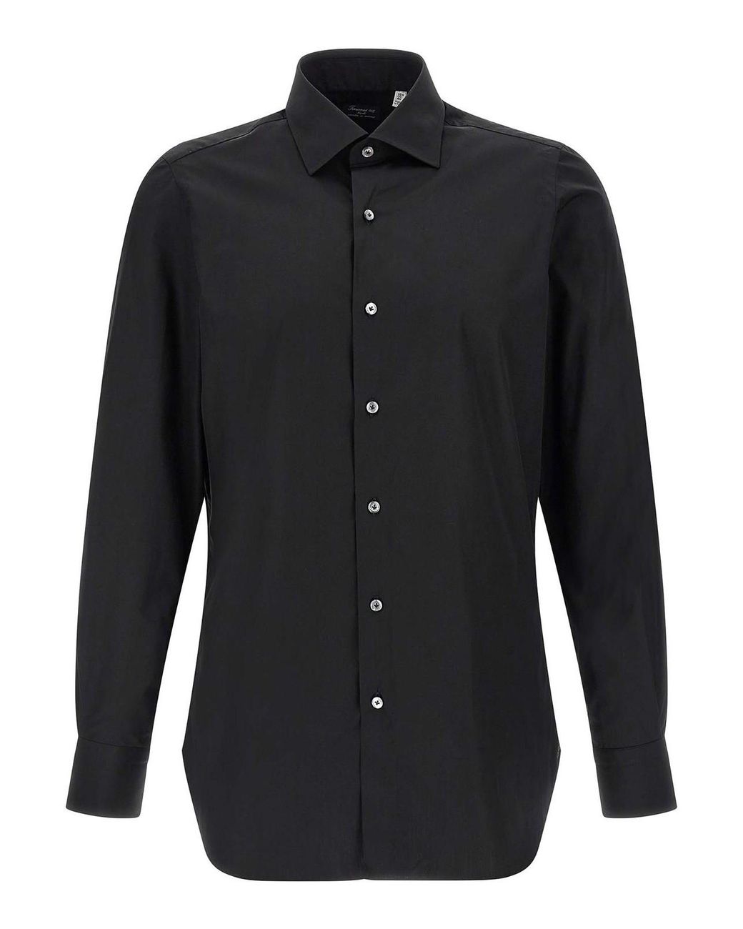 Finamore 1925 Black Napoli Shirt for men
