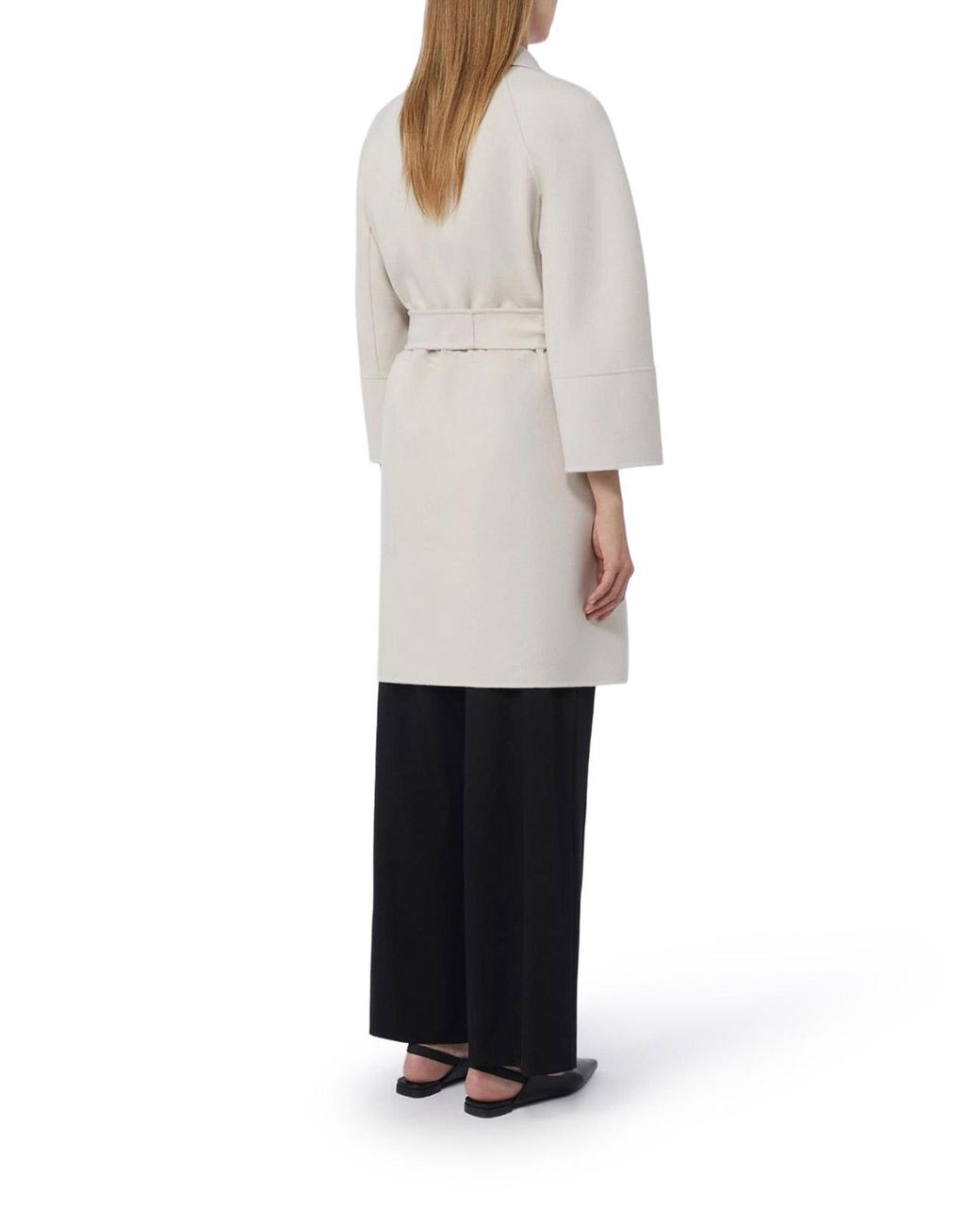 Max Mara White Smaxmara Arona Short Coat