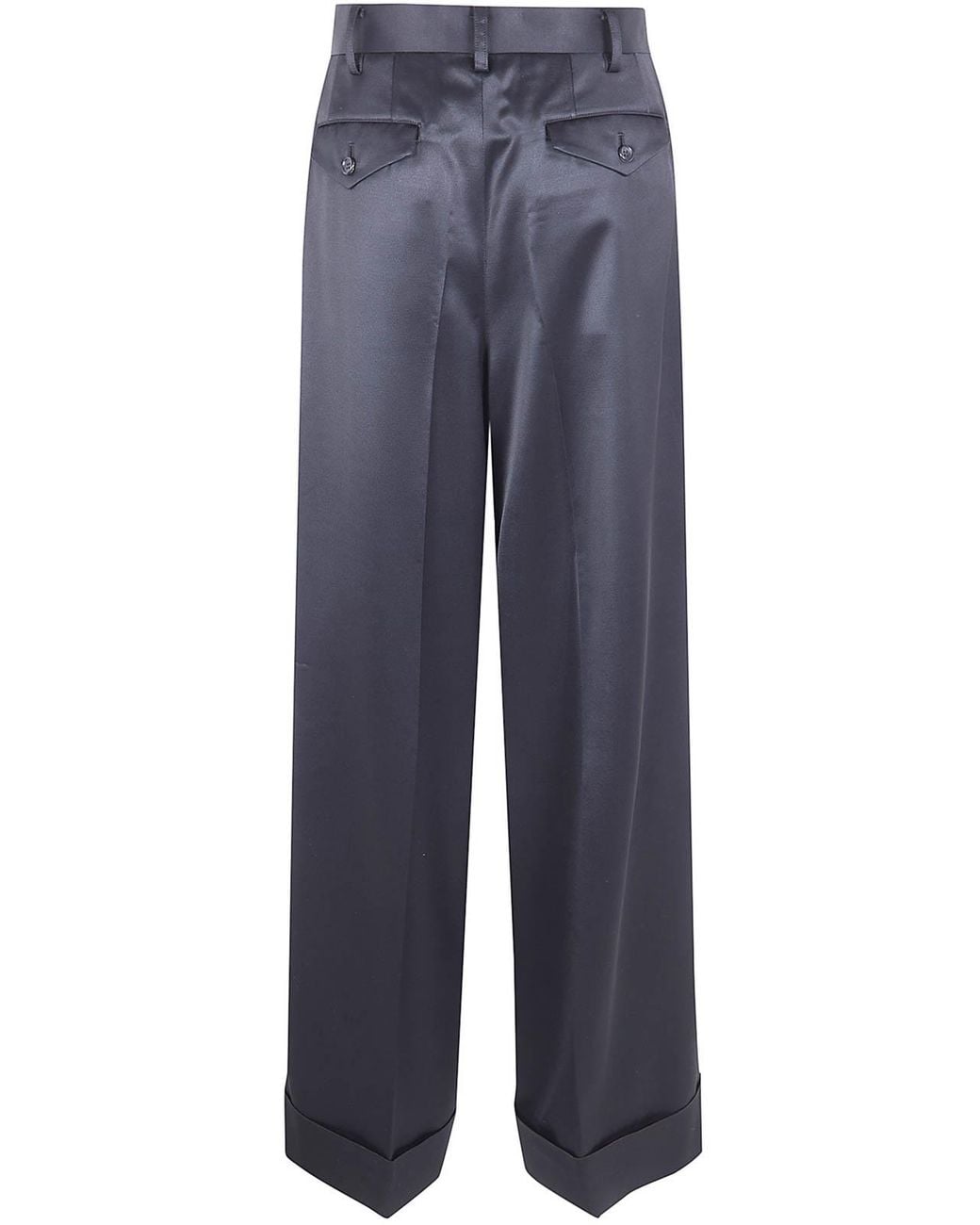Junya Watanabe Blue Wide Leg Trousers