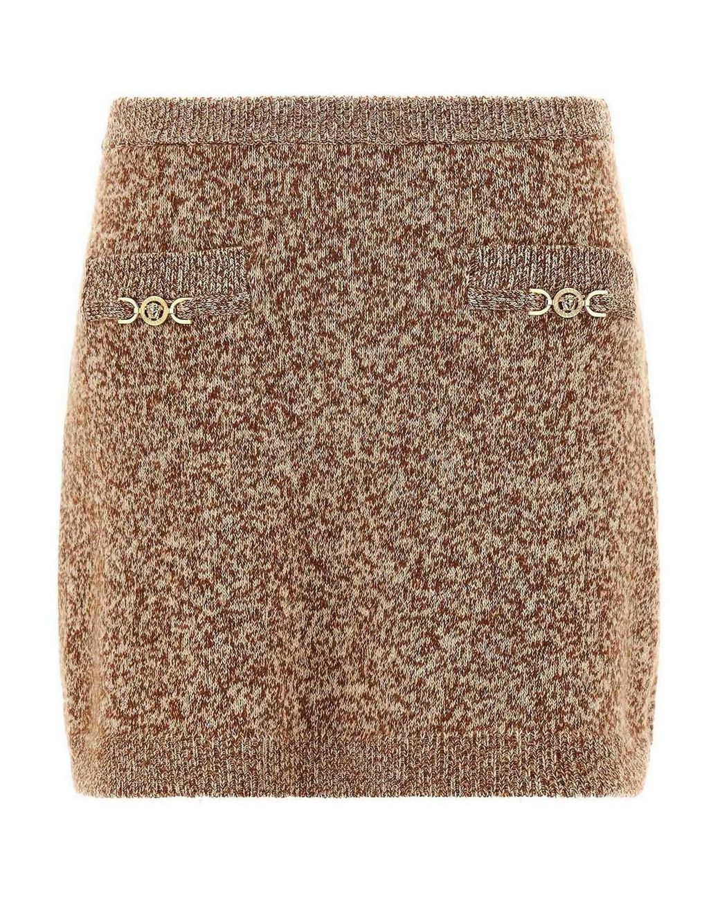 Jupe Midi Versace en coloris Brown
