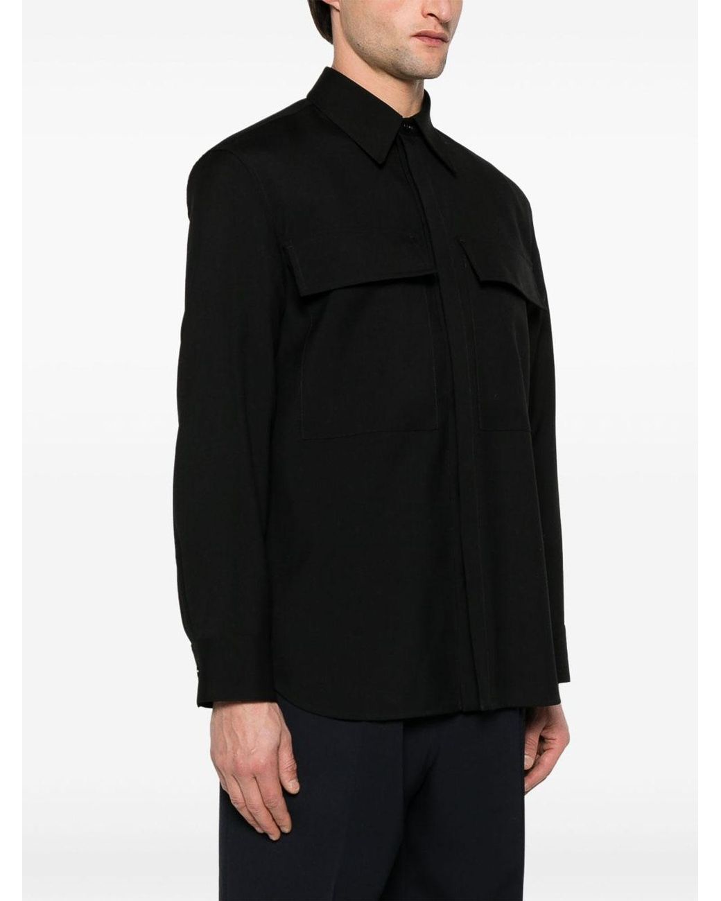 Jil Sander Black Shirt for men