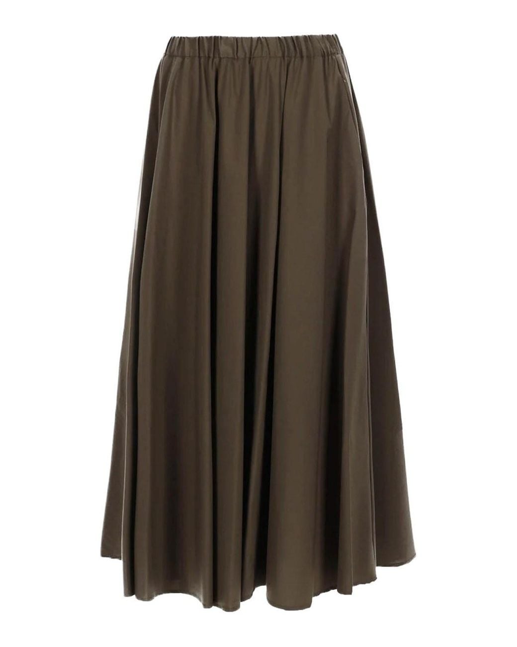 Aspesi Brown Cotton Skirt