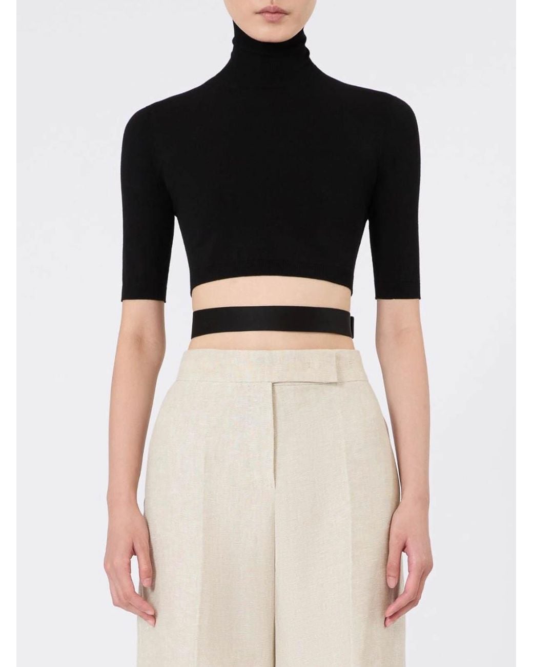 Max Mara Black Canale Shirt