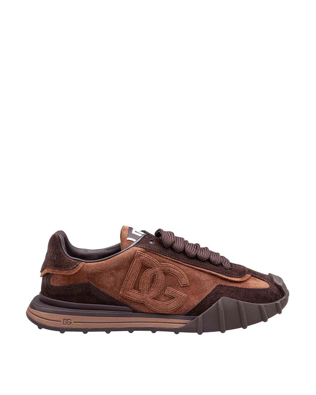 Dolce & Gabbana Brown Athletic Sneakers for men