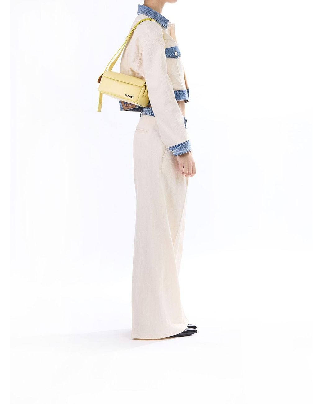 Sunnei Metallic La Bauletto Small Vegan