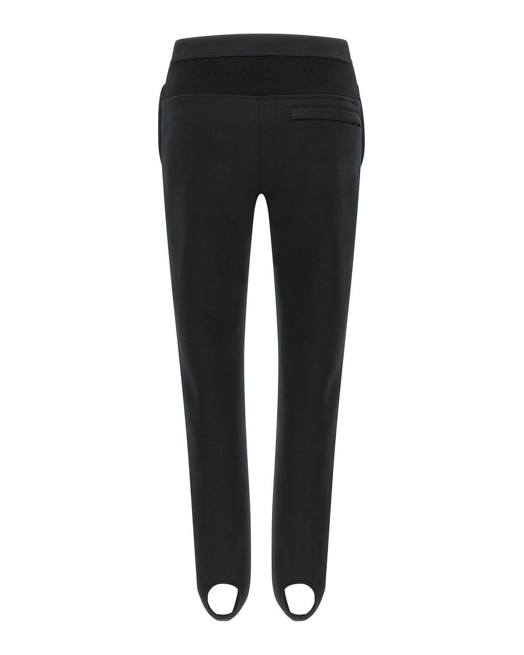 Courreges Black Stirrup Trousers