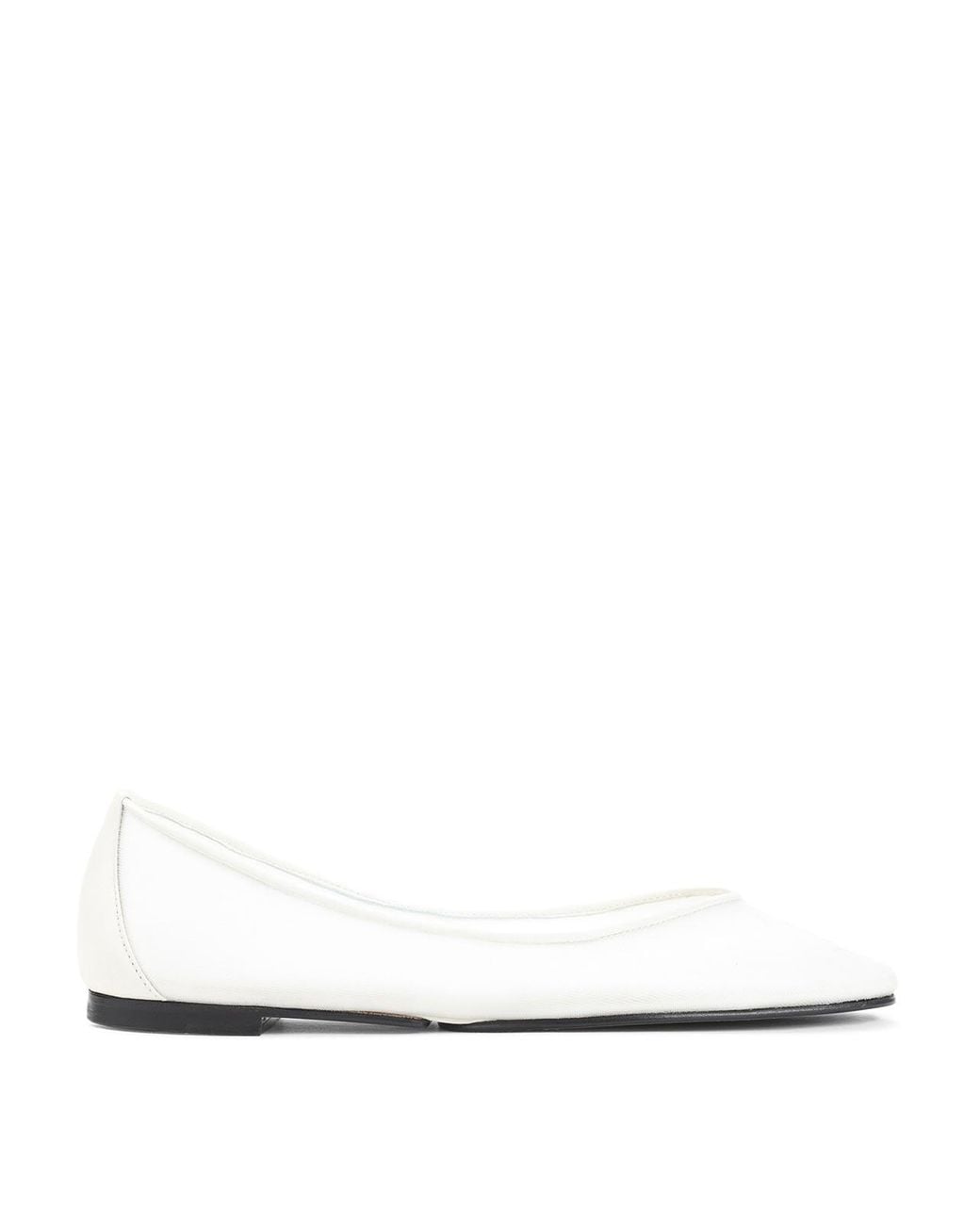 Jacquemus White Ballerinas