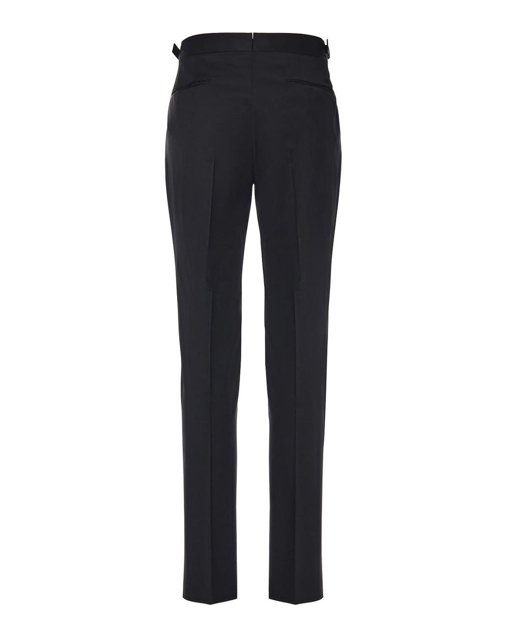 Zegna Blue Tailored Wool Trousers for men