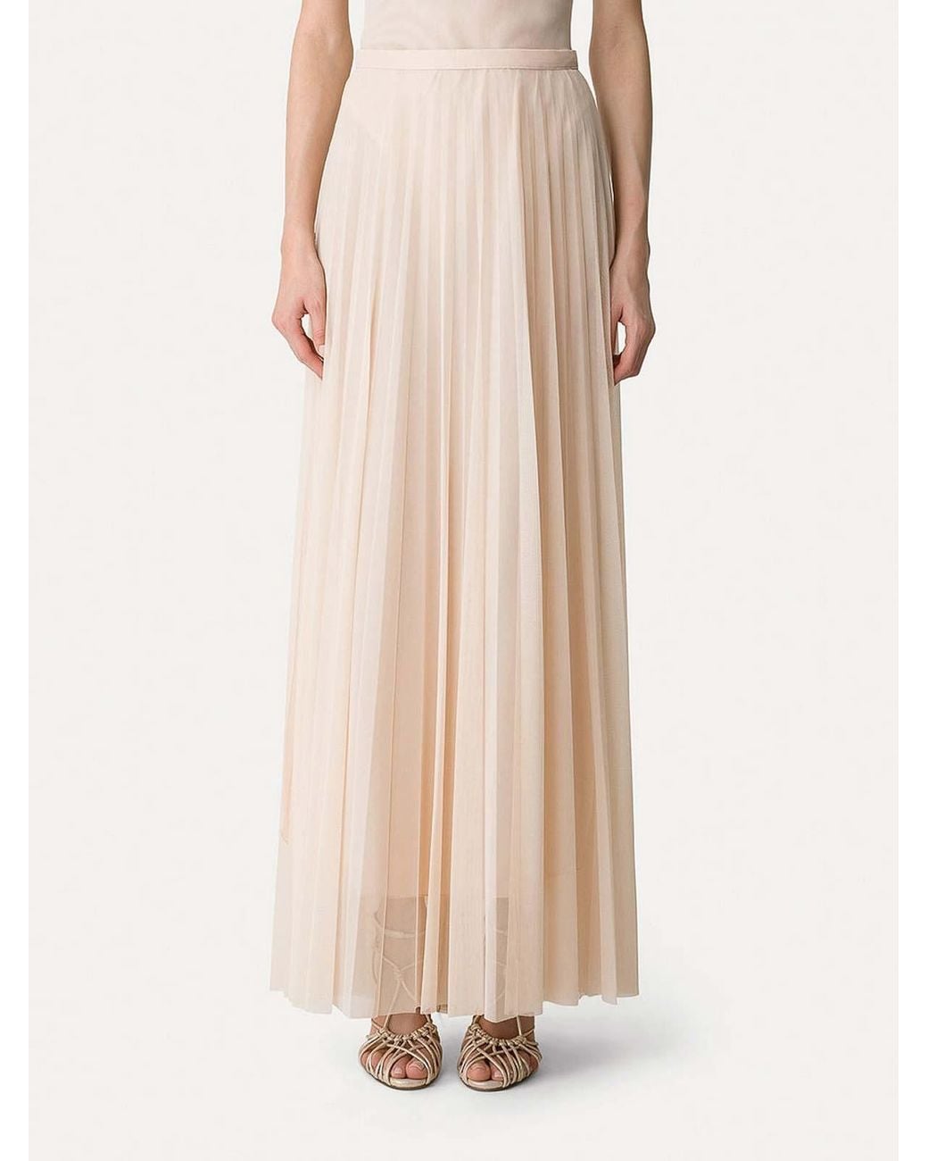 Forte_forte Natural Nude Skirt