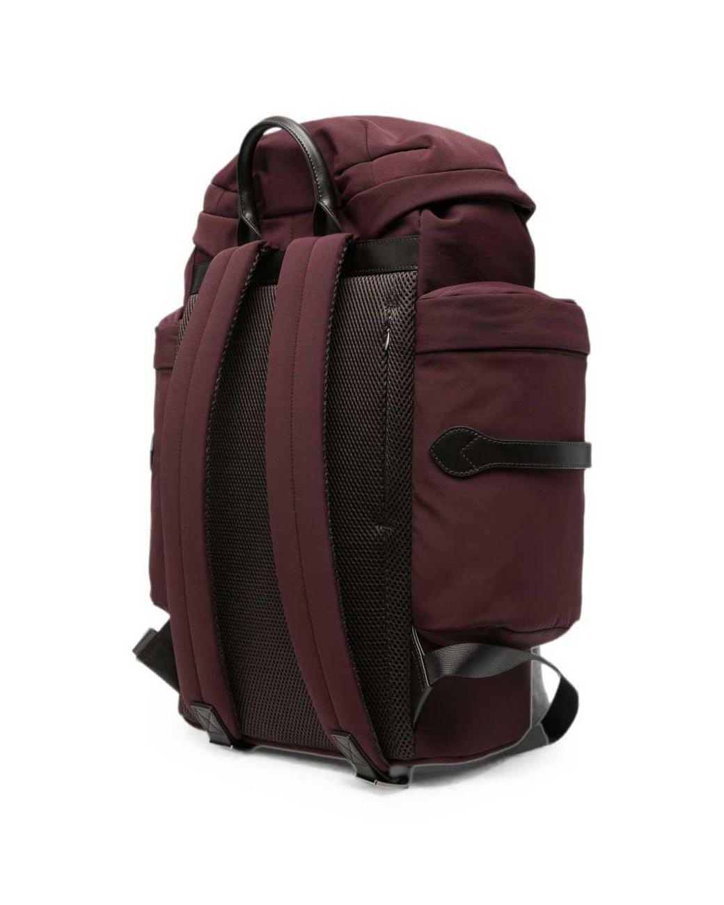 Emporio Armani Red Nylon Backpack for men