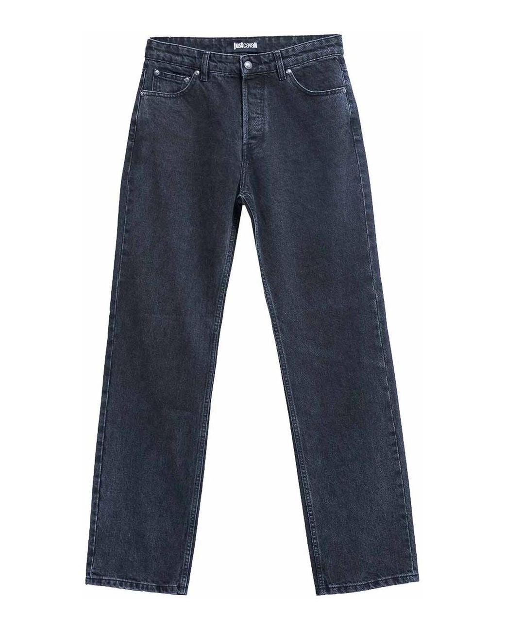 Vaqueros Rectos Just Cavalli de hombre de color Blue