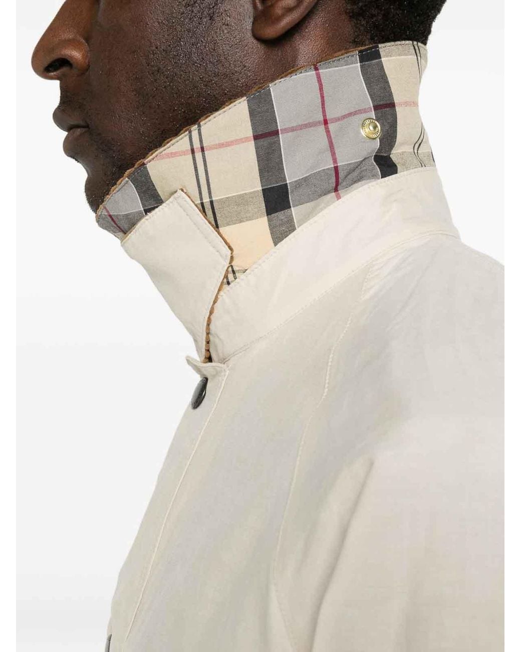 Barbour Natural Icons Jacket With Ribbed Collar for men