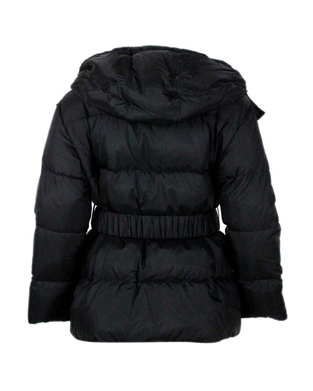 Ermanno Scervino Black Coats Poliestere