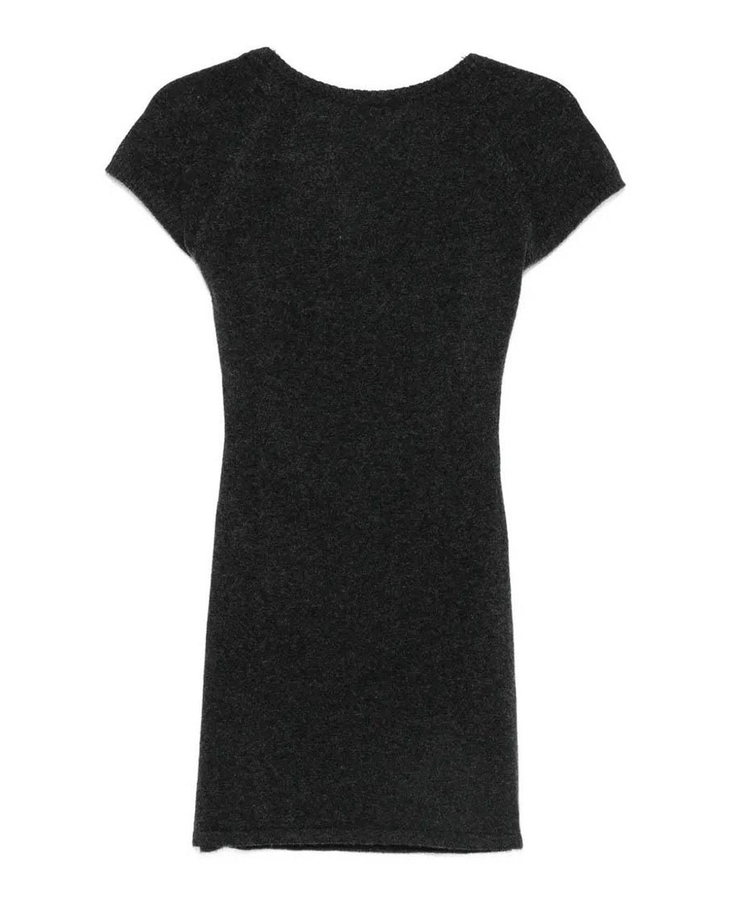Christopher Esber Black Mini Dress Rae Pullover