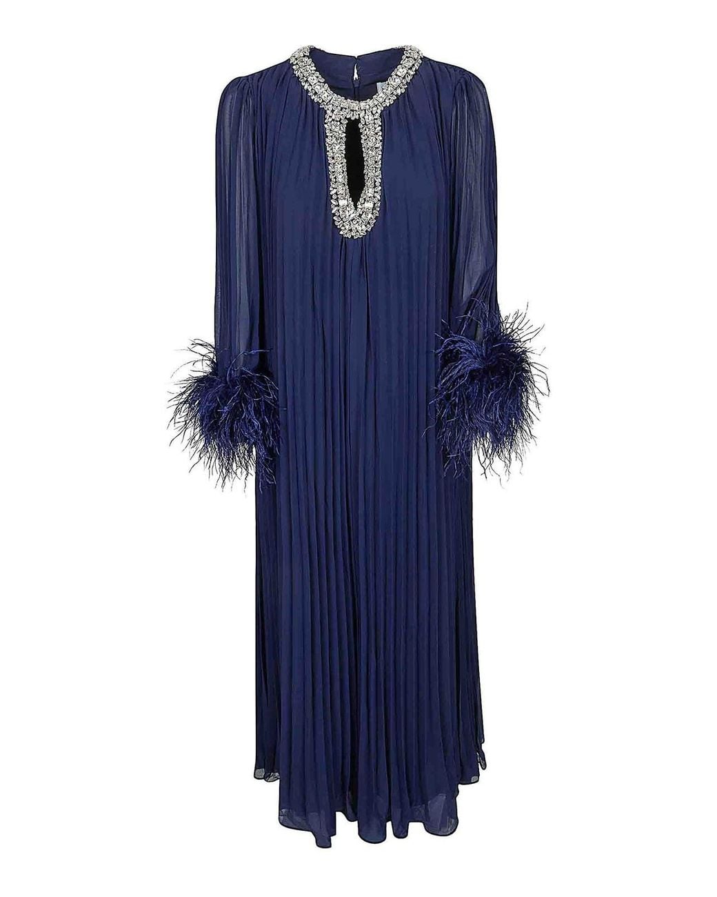 Self-Portrait Blue Maxi Dresses