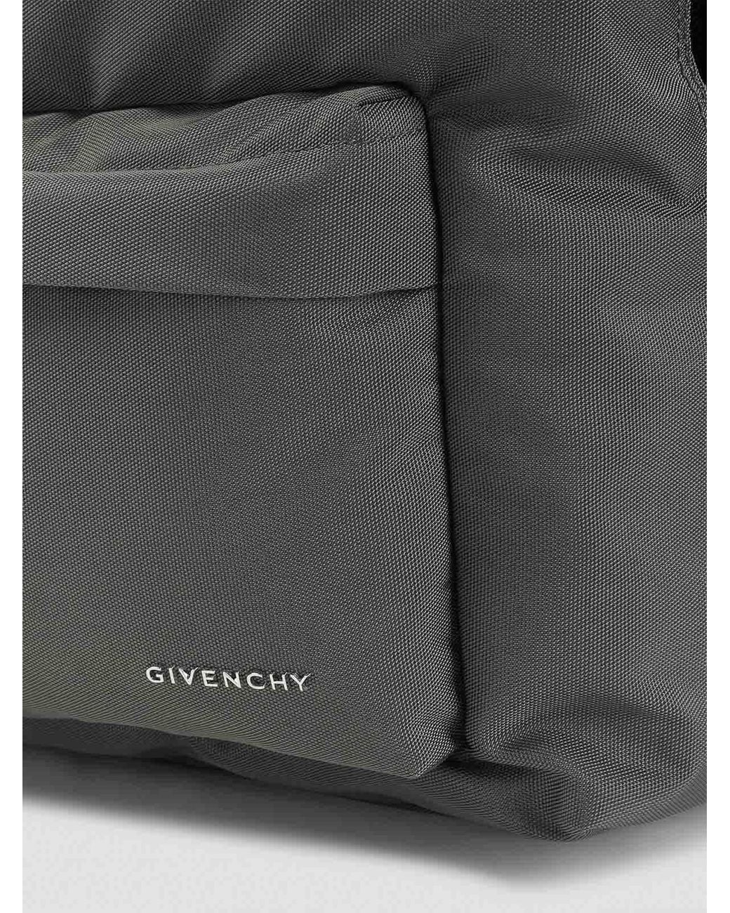 Givenchy Gray Essential U Backpack for men