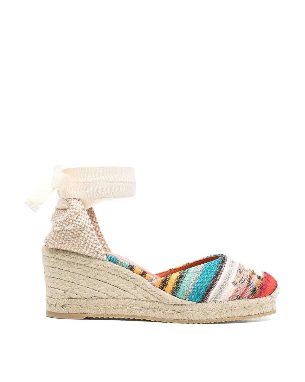 Missoni Metallic Eva 60 Espadrillas Raschel Stripes